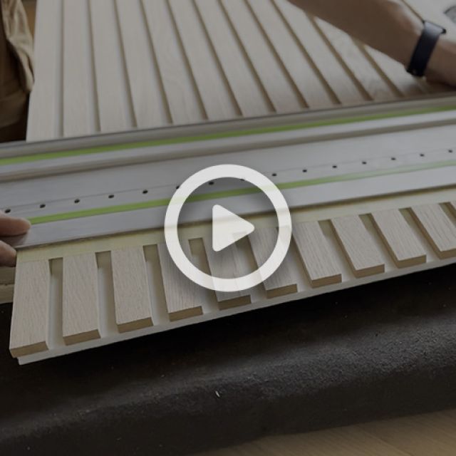 Tip for a clean finish